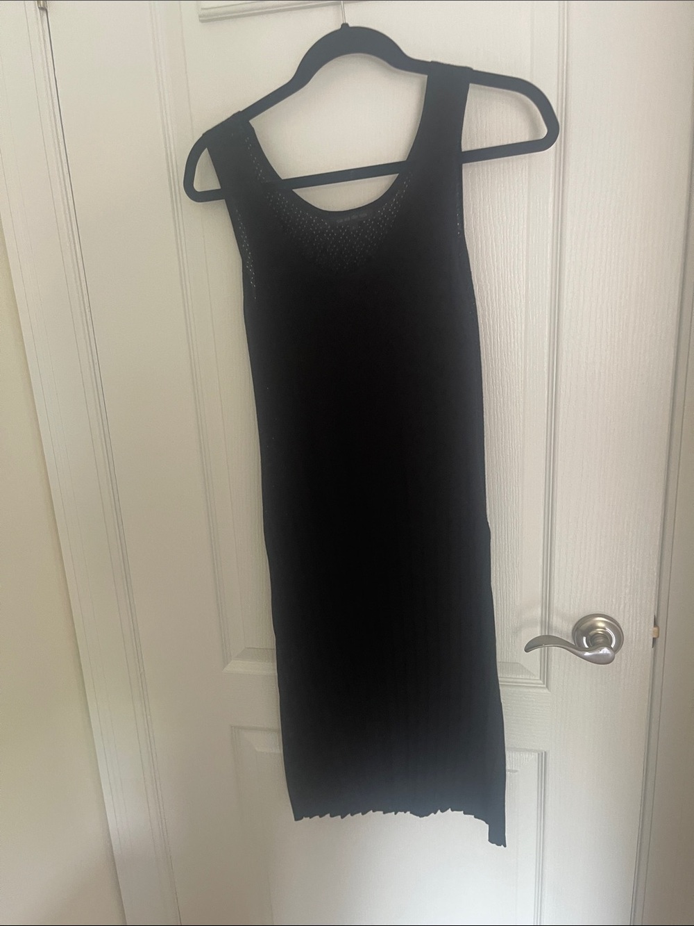 High end Cotton black Dress